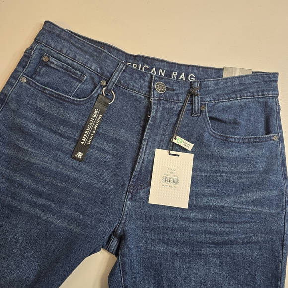 American Rag 32x30 Denim Jeans Slim Fit Stretch Mens Clarke AR23S-01SL NEW - Picture 3 of 12